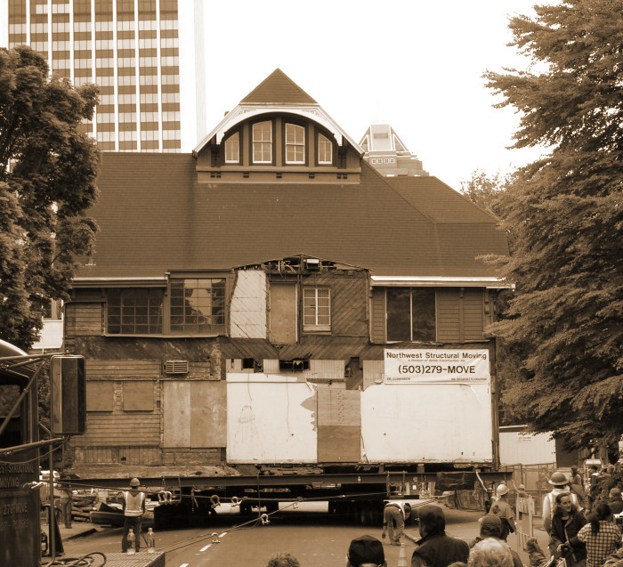 Moving Down Columbia Avenue